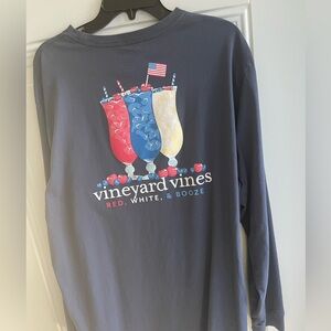 Vineyard Vines Navy Long Sleeve size XXL